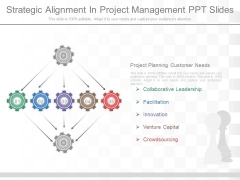 Strategic Alignment In Project Management Ppt Slides Strategic Alignment In Project Management Ppt Slides