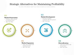 Strategic Alternatives For Maintaining Profitability Ppt PowerPoint Presentation Gallery Example PDF Strategic Alternatives For Maintaining Profitability Ppt PowerPoint Presentation Gallery Example PDF