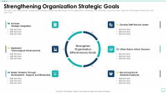 Strategic Business Plan Effective Tools Strengthening Organization Strategic Goals Guidelines PDF
