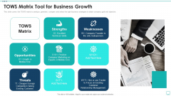 Strategic Business Plan Effective Tools Tows Matrix Tool For Business Growth Sample PDF Strategic Business Plan Effective Tools Tows Matrix Tool For Business Growth Sample PDF