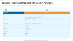 Strategic Development And Operations Execution IT Determine Final Product Statement Download PDF Strategic Development And Operations Execution IT Determine Final Product Statement Download PDF