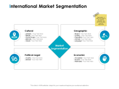 Strategic Marketing Plan International Market Segmentation Ppt Gallery Skills PDF