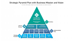 Strategic Pyramid Plan With Business Mission And Vision Ppt Deck PDF Strategic Pyramid Plan With Business Mission And Vision Ppt Deck PDF