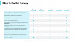 Strategies Improving Corporate Culture Step 1 Do The Survey Structure PDF