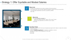 Strategy 1 Offer Equitable And Modest Salaries Background PDF Strategy 1 Offer Equitable And Modest Salaries Background PDF