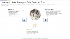 Strategy 2 Sales Strategy To Build Customer Trust Ppt Infographics Gridlines PDF