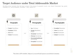 Subordinated Loan Funding Target Audience Under Total Addressable Market Ppt Show Master Slide PDF Subordinated Loan Funding Target Audience Under Total Addressable Market Ppt Show Master Slide PDF