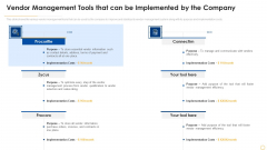 Successful Vendor Management Approaches To Boost Procurement Efficiency Vendor Management Tools Structure PDF Successful Vendor Management Approaches To Boost Procurement Efficiency Vendor Management Tools Structure PDF