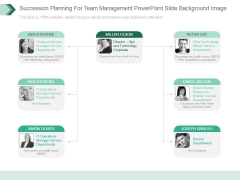Succession Planning For Team Management Powerpoint Slide Background Image Succession Planning For Team Management Powerpoint Slide Background Image