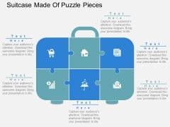 Suitcase Made Of Puzzle Pieces Powerpoint Templates Suitcase Made Of Puzzle Pieces Powerpoint Templates