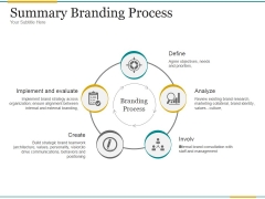 Summary Branding Process Ppt PowerPoint Presentation Portfolio Summary Branding Process Ppt PowerPoint Presentation Portfolio