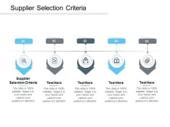 Supplier Selection Criteria Ppt PowerPoint Presentation Slides Graphic Tips Cpb