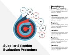 Supplier Selection Evaluation Procedure Ppt PowerPoint Presentation Outline Ideas Cpb Supplier Selection Evaluation Procedure Ppt PowerPoint Presentation Outline Ideas Cpb