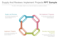 Supply And Reviews Implement Projects Ppt Sample Supply And Reviews Implement Projects Ppt Sample