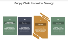Supply Chain Innovation Strategy Ppt PowerPoint Presentation Layouts Mockup Cpb