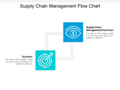 Supply Chain Management Flow Chart Ppt PowerPoint Presentation Gallery Pictures Cpb
