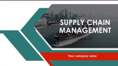 Supply Chain Management Ppt PowerPoint Presentation Complete Deck With Slides