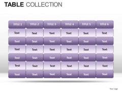 Sales Table Collection PowerPoint Slides And Ppt Diagram Templates Sales Table Collection PowerPoint Slides And Ppt Diagram Templates