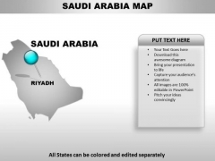 Saudi Arabia Country PowerPoint Maps Saudi Arabia Country PowerPoint Maps