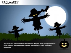 Scarecrow Halloween PowerPoint Slides And Ppt Diagram Templates Scarecrow Halloween PowerPoint Slides And Ppt Diagram Templates