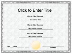 School Recognition Certificate PowerPoint Templates School Recognition Certificate PowerPoint Templates