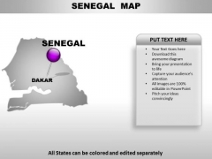 Senega Country PowerPoint Maps