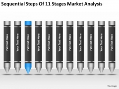 Sequential Steps Of 11 Stages Market Analysis Ppt Score Business Plan PowerPoint Templates