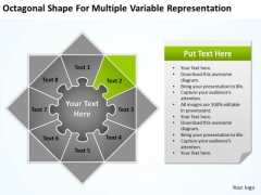 Shape For Multiple Variable Representation Ppt 2 Business Plans Start Up PowerPoint Templates