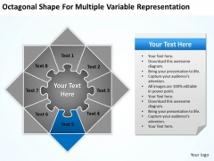 Shape For Multiple Variable Representation Ppt Sample Business Plan PowerPoint Slides