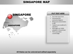 Singapore Country PowerPoint Maps Singapore Country PowerPoint Maps