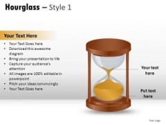Single Stopwatch Hourglass 1 PowerPoint Slides And Ppt Diagram Templates