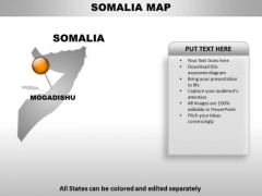 Somalia Country PowerPoint Maps Somalia Country PowerPoint Maps
