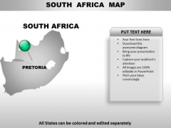 South Africa Country PowerPoint Maps South Africa Country PowerPoint Maps