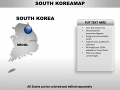 South Korea Country PowerPoint Maps South Korea Country PowerPoint Maps
