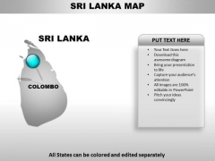 Sri Lanka Country PowerPoint Maps
