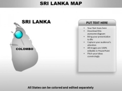 Sri Lanka Country PowerPoint Maps Sri Lanka Country PowerPoint Maps