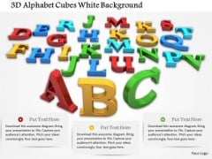 Stock Photo 3d Alphabet Cubes White Background PowerPoint Slide Stock Photo 3d Alphabet Cubes White Background PowerPoint Slide