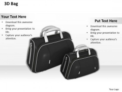 Stock Photo 3d Black Bags For Travel PowerPoint Slide Stock Photo 3d Black Bags For Travel PowerPoint Slide