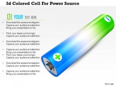 Stock Photo 3d Colored Cell For Power Source PowerPoint Slide Stock Photo 3d Colored Cell For Power Source PowerPoint Slide