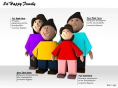 Stock Photo 3d Graphic Of Happy Family PowerPoint Slide Stock Photo 3d Graphic Of Happy Family PowerPoint Slide