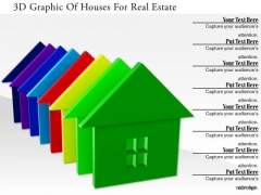 Stock Photo 3d Graphic Of Houses For Real Estate PowerPoint Slide Stock Photo 3d Graphic Of Houses For Real Estate PowerPoint Slide