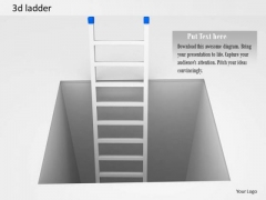 Stock Photo 3d Ladder Coming Out Of Box PowerPoint Slide Stock Photo 3d Ladder Coming Out Of Box PowerPoint Slide