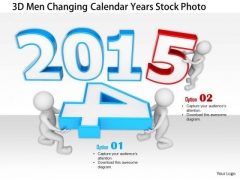 Stock Photo 3d Men Changing Calendar Years Stock Photo PowerPoint Slide Stock Photo 3d Men Changing Calendar Years Stock Photo PowerPoint Slide