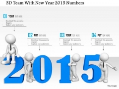 Stock Photo 3d Team With New Year 2015 Numbers PowerPoint Slide Stock Photo 3d Team With New Year 2015 Numbers PowerPoint Slide