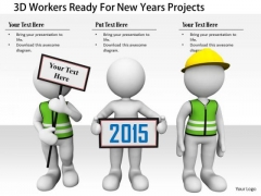 Stock Photo 3d Workers Ready For New Years Projects PowerPoint Slide Stock Photo 3d Workers Ready For New Years Projects PowerPoint Slide