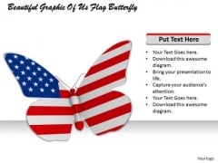 Stock Photo Beautiful Graphic Of Us Flag Butterfly PowerPoint Template Stock Photo Beautiful Graphic Of Us Flag Butterfly PowerPoint Template