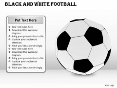 Stock Photo Black And White Football Game PowerPoint Slide Stock Photo Black And White Football Game PowerPoint Slide