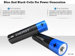 Stock Photo Blue And Black Cells For Power Generation PowerPoint Slide Stock Photo Blue And Black Cells For Power Generation PowerPoint Slide