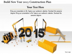 Stock Photo Build New Year 2015 Construction Plan PowerPoint Slide Stock Photo Build New Year 2015 Construction Plan PowerPoint Slide