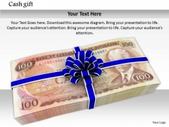 Stock Photo Bundle Of 100 Dollars Wrapped In Ribbon PowerPoint Slide Stock Photo Bundle Of 100 Dollars Wrapped In Ribbon PowerPoint Slide